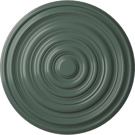 Ekena Millwork Carton Ceiling Medallion (For Canopies up to 2 5/8"), Hand-Painted Cloud Burst, 12 5/8"OD x 1"P CM13CACBF